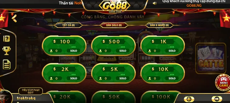 Nghệ Thuật Chinh Phục Game Bài Catte Tại Go88 Để Đạt Tỷ Lệ Thắng Tối Ưu