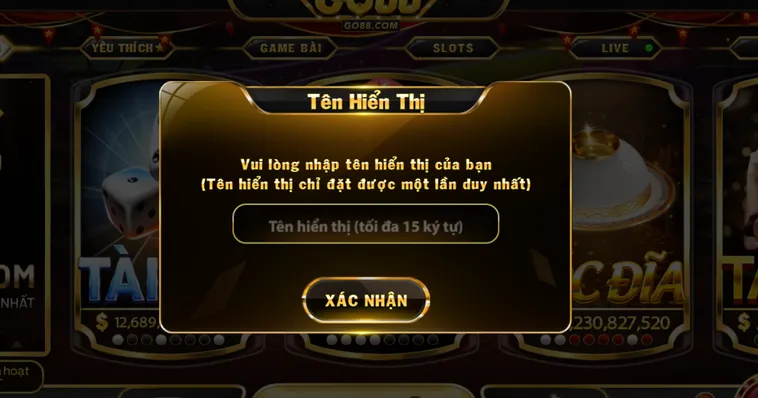 Hoàn thành các bước đăng kí để sử dụng tài khoản.