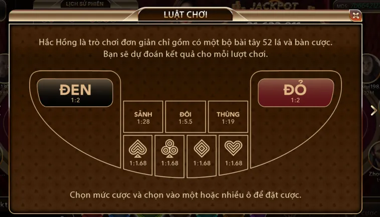 Phân Tích Chuyên Sâu Game Bài Hắc Hồng Tại Go88 Và Chiến Thuật Đặt Cược