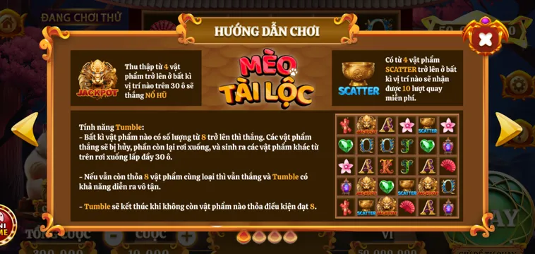 Phân Tích Thuật Toán Và Cách Chinh Phục Nổ Hũ Mèo Tài Lộc Tại Go88