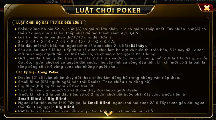 Làm Chủ Bàn Poker Tại Go88: Từ Kỹ Thuật Bluff Đến Nghệ Thuật Đọc Vị Đối Thủ