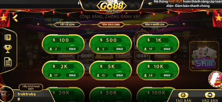 Nghệ Thuật Sát Phạt Sâm Lốc Tại Go88: Từ Tư Duy Cướp Cái Đến Kỹ Thuật Chặn Bài