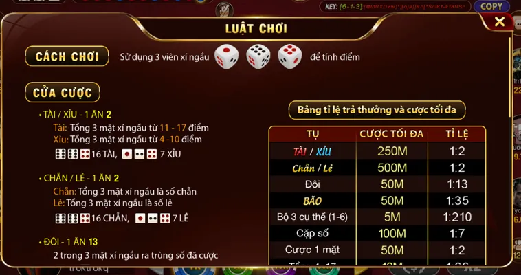 Khám Phá Casino Sicbo Tài Xỉu Sảnh Rồng Tại Go88 Sân Chơi Xúc Xắc Độc Bản